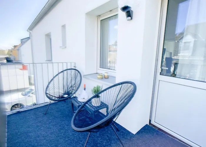 M-Style 02 Apartment Mit Balkon 24H Self-Check-In, Free Parking, Netflix